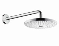 Hansgrohe Raindance Select S hoofddouche 240 2jet met douche-arm, wit/chroom - thumbnail