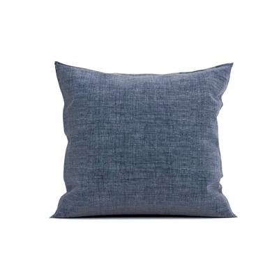 Zo Home Lino Kussensloop Linnen Look urban blue