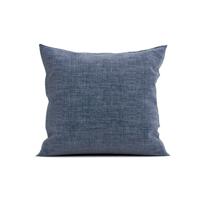 Zo Home Lino Kussensloop Linnen Look urban blue - thumbnail