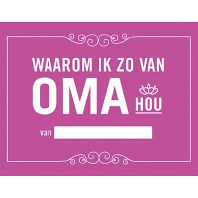 Waarom ik zo van oma hou - Hardcover (9789045321752) Waarom ik zo van oma hou - Hardcover (9789045321752)
