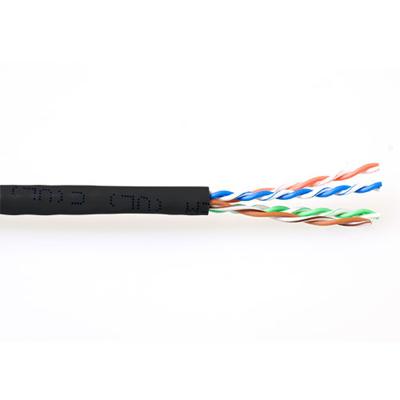 Patchkabel CAT6 UTP soepel rol 305M zwart
