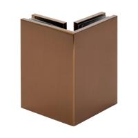 BRAUER Hoekbevestiging 2 stuks PVD koper geborsteld - thumbnail