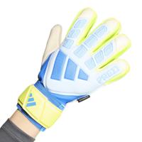 adidas Predator Match Fingersave Keepershandschoenen Kids Lichtblauw Blauw Neongeel - thumbnail