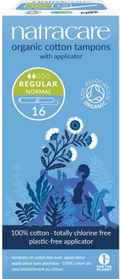 Natracare Cotton Tampons Regular met Applicator Natracare Cotton Tampons Regular met Applicator