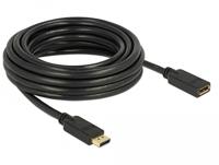 DeLOCK 84906 DisplayPort kabel 7,5 m Zwart - thumbnail