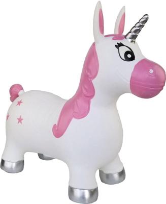 Simply for Kids Skippy Animal Eenhoorn Wit/Roze/Zilver