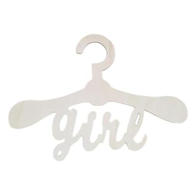 Playwood Multiplex houten kinder kledinghanger girl
