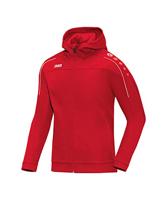 JAKO 6850D Jas Met Kap Classico Dames - Rood - 36 - thumbnail