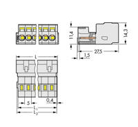 WAGO 721-605 Female behuizing (kabel) 721 Totaal aantal polen: 5 Rastermaat: 5 mm Inhoud: 1 stuk(s) - thumbnail