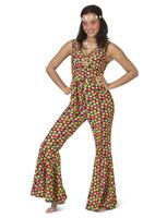 Hippie Jumpsuit Gebloemd Dames - thumbnail
