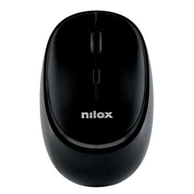 Muis Nilox NXMDWS102 Zwart 1600 dpi