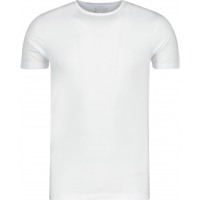 Slater O-Neck T-Shirt Tencel Stretch White (8100) - thumbnail