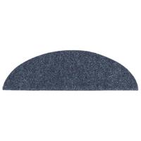 Trapmatten Zelfklevend 30 stuks 56x17x3 cm Blauw Halfrond - thumbnail