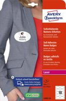 Avery-Zweckform L4882-20 Naamplaatje Kennzeichnungsetiketten (b x h) 85 mm x 50 mm 200 stuk(s) - thumbnail