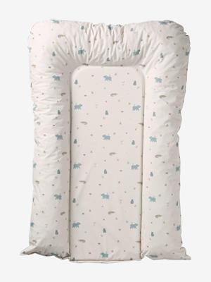 Verschoningsmatras VERTBAUDET Leeuwen welp groen, bedrukt