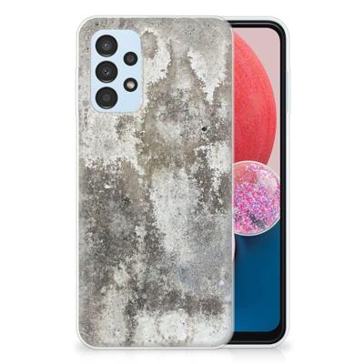 Samsung Galaxy A13 4G | TPU | Siliconen hoesje | Beton Print Samsung Galaxy A13 4G | TPU | Siliconen hoesje | Beton Print