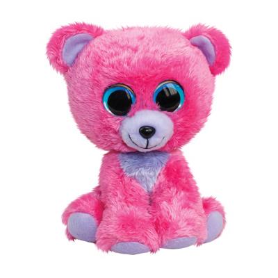 Lumo Stars knuffel - beer raspberry, 24cm