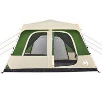 Koepeltent 10-persoons snelontgrendeling groen - thumbnail