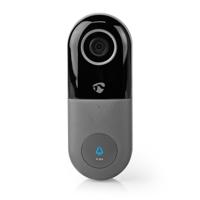 Nedis WIFICDP10GY Wi-fi Smart Videodeurbel Bediening Via App Microsd-sleuf Hd 720p - thumbnail