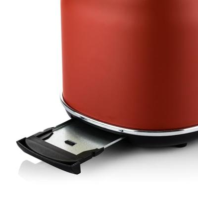 Westinghouse Retro Broodrooster - 2 Sleuven Broodrooster - Rood Westinghouse Retro Broodrooster - 2 Sleuven Broodrooster - Rood