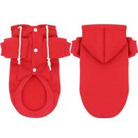 Gepersonaliseerde kattenkleding Kleding Katoenen huisdier Puppy kattenhoodies Franse bulldog kat Naam Telefoonnummer Hoodies Jas (AL) - thumbnail
