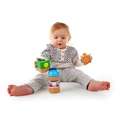 Hape bouwstenen Four Fundamentals hout