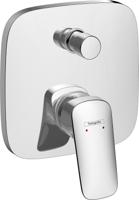 Hansgrohe Logis ééngreeps badmengkraan afbouwdeel met zekerheidscombinatie, chroom - thumbnail