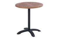 Hartman Outdoor Ronde Bistrotafel 70cm, inklapbaar - Zwart - thumbnail
