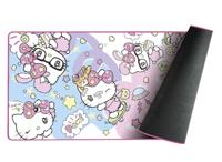 Gaming muismat - KONIX - Hello Kitty - XXL 90 x 46 cm - Antislip microvezel oppervlak - Rubber - thumbnail