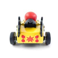 Auto crazy motors DJECO goudgeel - thumbnail