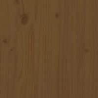Slaapbank open achterwand massief grenenhout honingbruin 90x190 cm - thumbnail