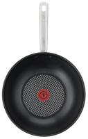Tefal Virtuoso Wokpan 28 cm RVS - thumbnail