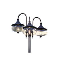 KonstSmide Klassieke lantaarnkapLibra 3-lichts zwart - 621-750 - thumbnail