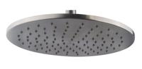 Wiesbaden Caral hoofddouche rond 25 x 0,8 cm gunmetal - thumbnail