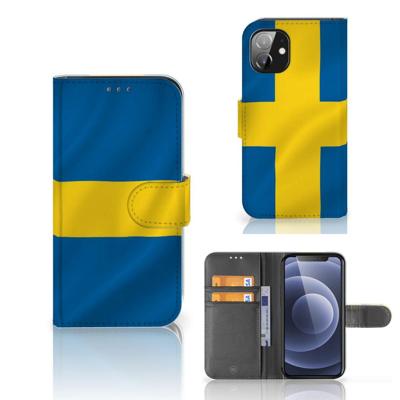Apple iPhone 12 Mini | Bookstyle Case | Zweden | Portemonnee hoesje Apple iPhone 12 Mini | Bookstyle Case | Zweden | Portemonnee hoesje
