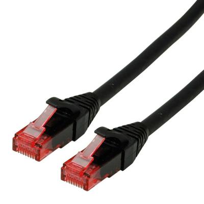 ROLINE Patchkabel Cat.6 UTP, Component Level, LSOH, zwart, 5 m ROLINE Patchkabel Cat.6 UTP, Component Level, LSOH, zwart, 5 m
