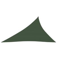 VidaXL Zonnezeil 160 g/m² 3x4x5 m hdpe donkergroen - thumbnail