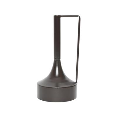 Vaas Tromso Metal 30cm zwart Vaas Tromso Metal 30cm zwart