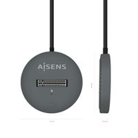 USB-naar-SATA-adapter voor Harde Schijf Aisens ASUC-M2D014-GR - thumbnail