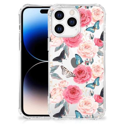 Apple iPhone 14 Pro Max Case Butterfly Roses Apple iPhone 14 Pro Max Case Butterfly Roses
