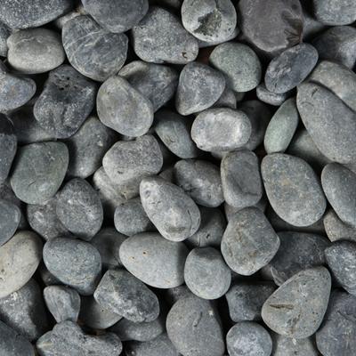 10 stuks! Beach pebbles zwart 40/60 mm 20 kg Gardenlux - Gardenlux