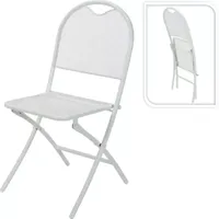 Ambiance bistrostoel vouwbaar mesh off white - thumbnail