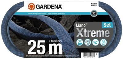 GARDENA Textielslang Liano Xtreme 25 m Set GARDENA Textielslang Liano Xtreme 25 m Set