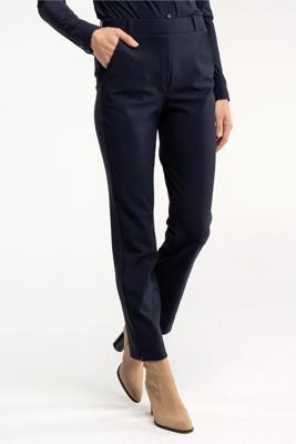 Anne bonded trousers - dark blue - 94819