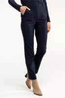 Anne bonded trousers - dark blue - 94819 - thumbnail