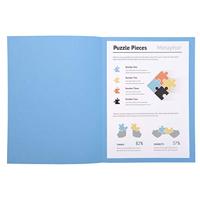 Exacompta dossiermap Super 180, voor ft A4, pak van 100 stuks, felblauw - thumbnail