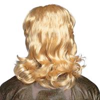 Pruik Barry met snor - thumbnail