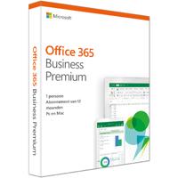 Microsoft Office 365 Business Premium 1 licentie(s) 1 jaar Nederlands - thumbnail