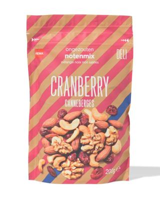 HEMA Cranberrymix ongezouten 200g