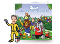 Het Mysterie van de Verdwenen Voetbal - gepersonaliseerd kinderboek met naam en foto - thumbnail